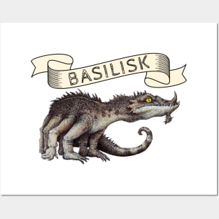 Basilisk DnD Monster Posters and Art